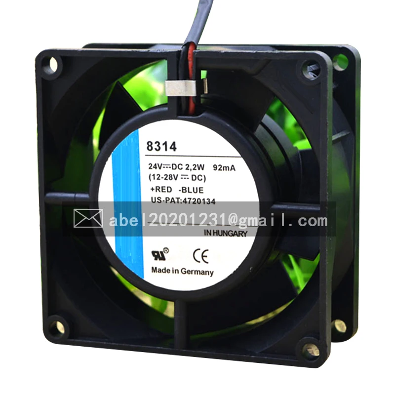 BRAND NEW 8314 24VDC ORIGINAL COOLING FAN 8032 80*80*32MM