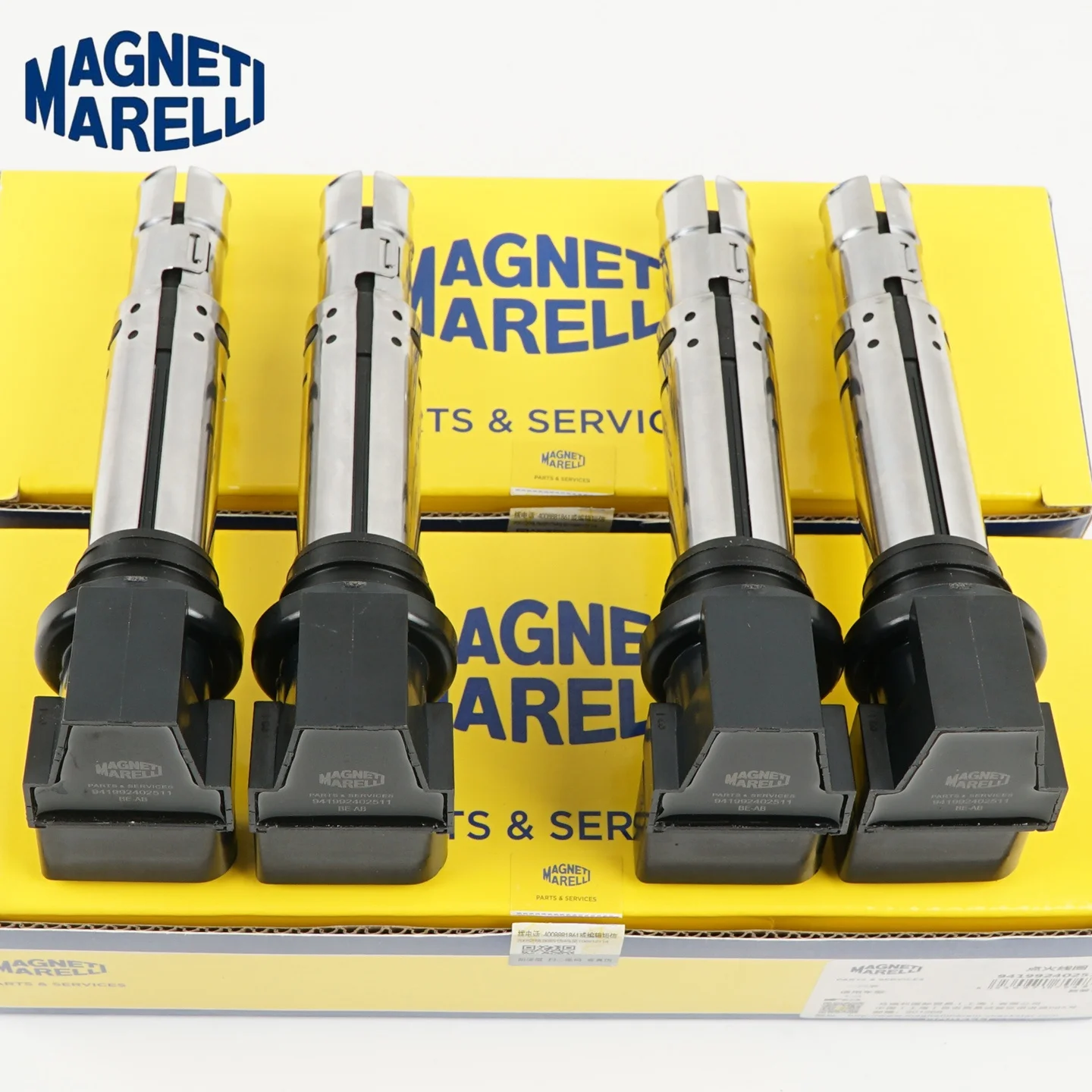 4PCS 036905715F High Quality EA111 Engine Ignition Coil for VW Golf Polo Beetle Candy Skoda Fabia Octavia for Audi A1 A3 1.4TSI
