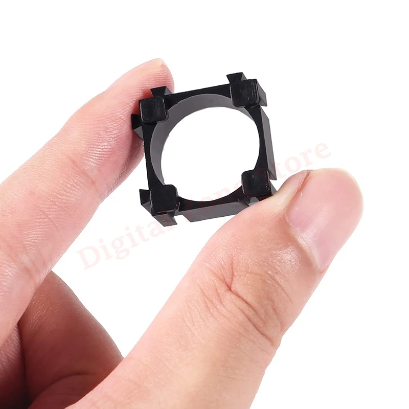 50 Pcs 18650 Lithium Battery Bracket Stand Plastic Cell Battery Holder Lithium Battery Organiser Safety Anti Vibration