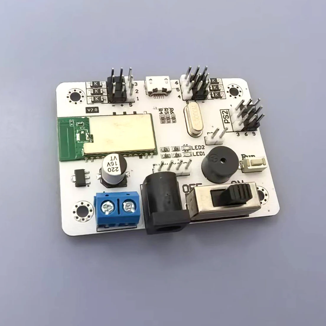 6 Manier Servo Control Board Met Schakelaar/Robot Arm Controller