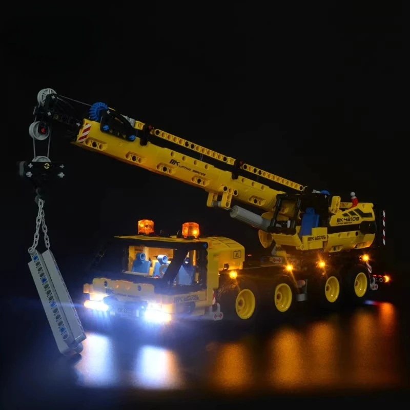 

LED Lighting Set Suitable for LEGO Technic Mobile Crane 42108 (Not Including Building Blocks)
