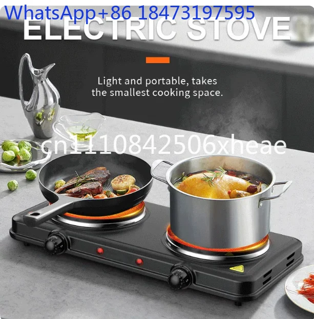 Home-use European Standard Electric Stove, Multi-functional Induction Cooker, Electric Heating Stove with Adjustable Temperature