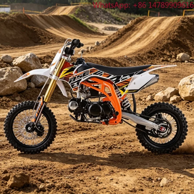Lightweight DesignCheap Price 125cc Single Cylinder 4 Stroke Air Cooled Offroad Dirt Bike Kick StartOutdoor LeisureRecreation