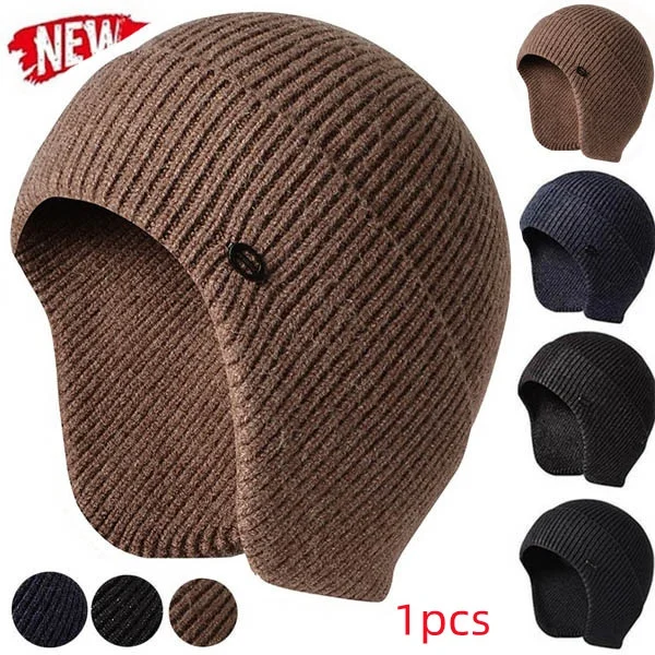 autumn winter men\'s and women\'s ear protection warm hat