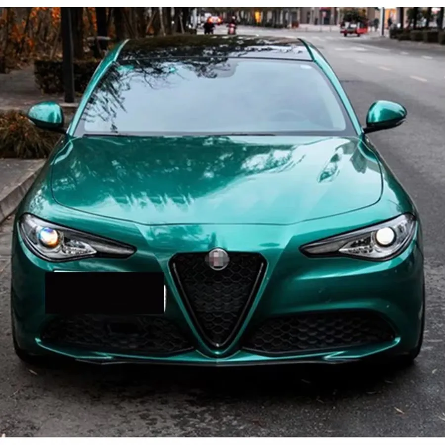 

Для Alfa Romeo Giulia: карбоновый передний сплиттер, диффузор, спойлер-отражатель для бампера, комплект для тюнинга кузова