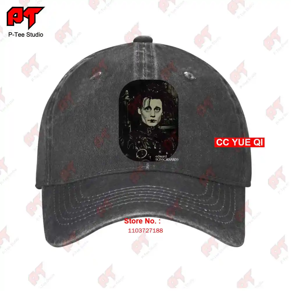 Clássico 80S filme Baseball Caps, caminhão Cap, Edward Scissorhands, 1Z1N