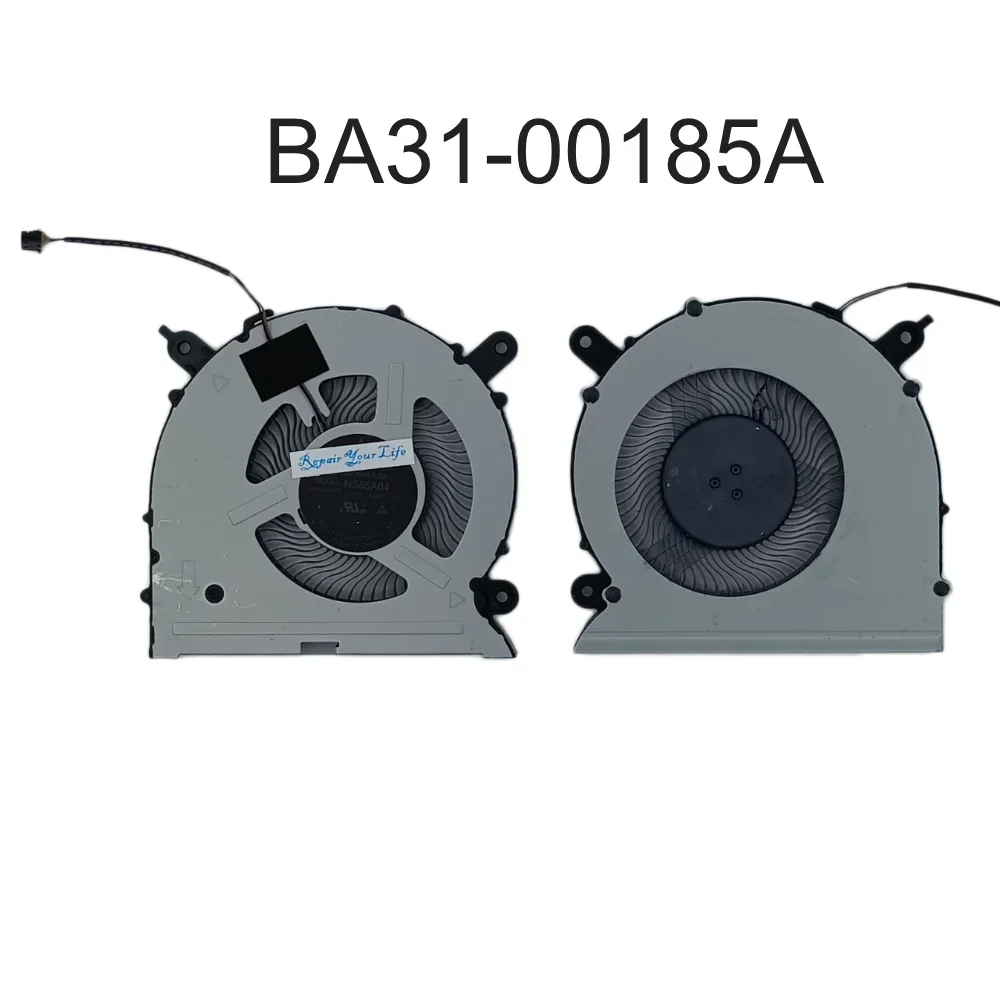 

BA31-00185A Laptop Cooling Fan for Samsung NP350XAA 350XAA NP550XTA NP340XAA 340XAA, Notebook PC Cooler Radiator NS85A04-17K01