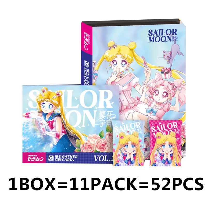 Sailor Moon Card 31th Anniversary Eternal Crystal Series Tcg Anime Girl Party Swimsuit Bikini Feast Booster Box Doujin Toy Gift