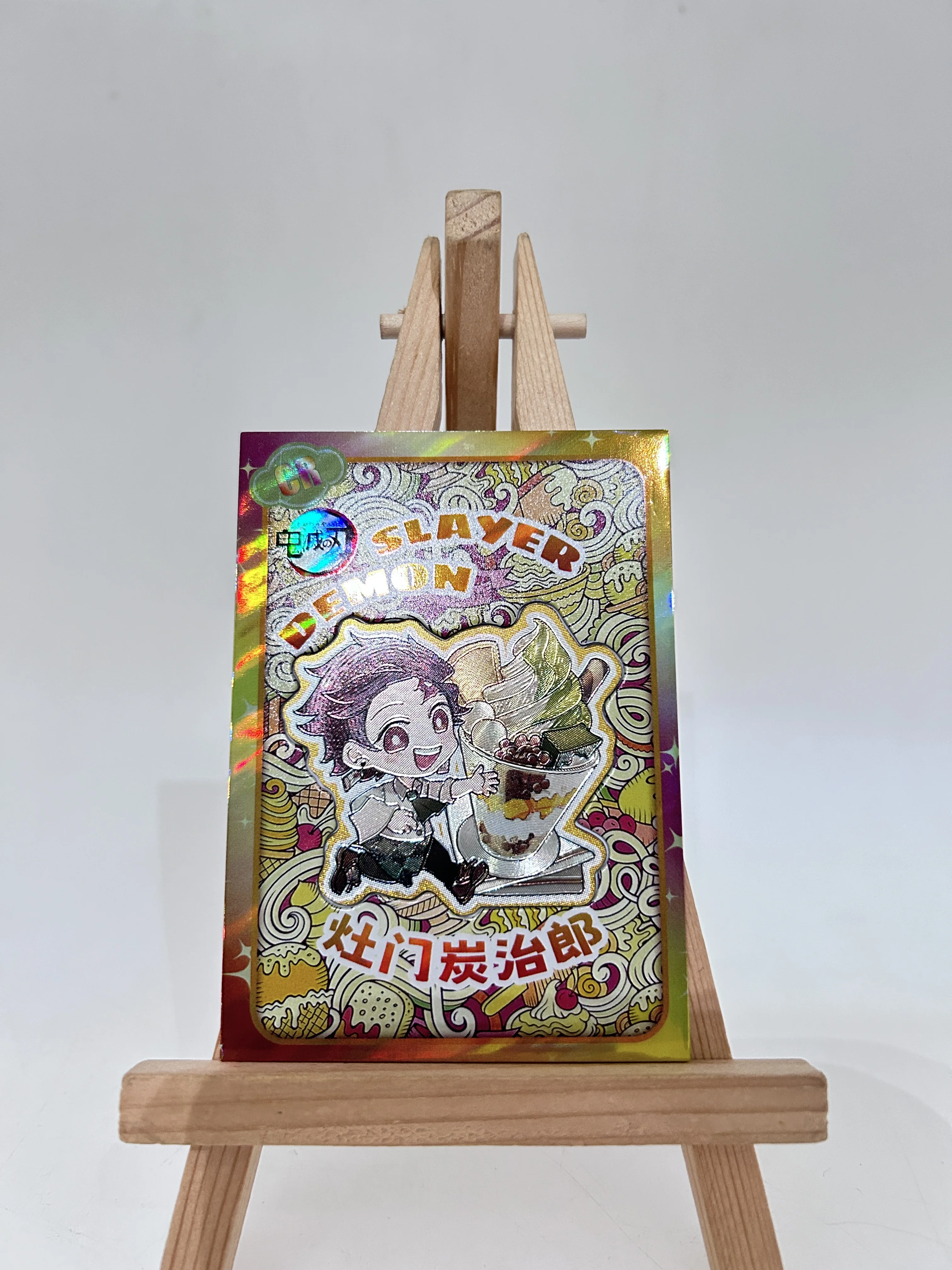 Anime YAMI Demon Slayer DP CR Agatsuma Zenitsu Kochou Shinobu Kamado Nezuko Agatsuma Zenitsu Tsugikuni Yoriichi Collect Cards image 3