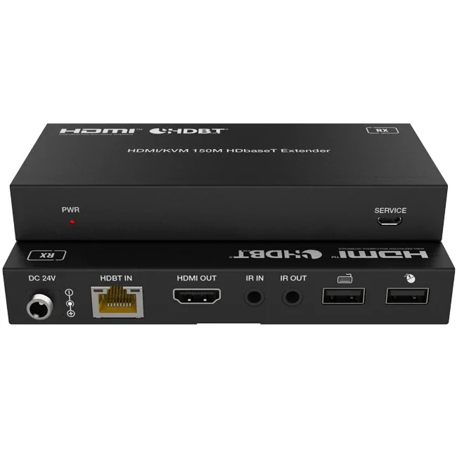 2025 18Gbps HDBaseT Extender Upto 150m with KVM  POC Function
