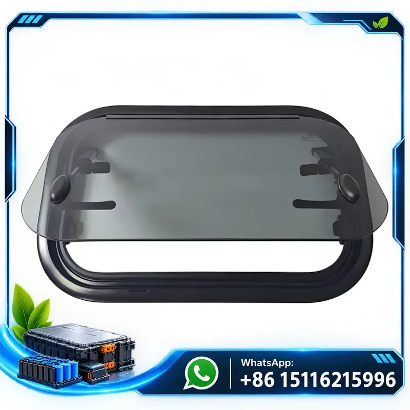 Accesorios para Camping y RV ODM MAYGOOD, Cerraduras de Ventana de Esquina de Aleación de Aluminio Modernas de 1100*345 mm, Certificación E-Mark para Remolques