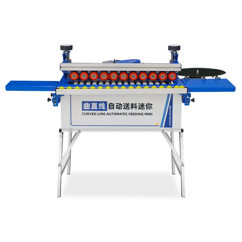Curved line automatic feeding edge banding machine