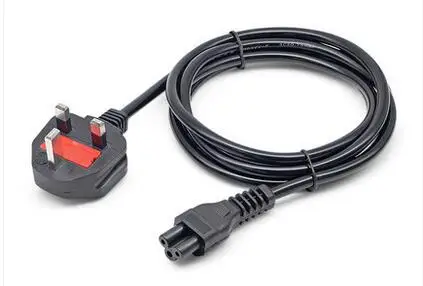 בריטניה סינגפור מלזיה כוח הארכת כבל כבל בריטי להוביל כבל כבל בריטניה תקע כדי IEC320 C5 עבור מחשב נייד מטען LCD טלוויזיה 1.8M 6ft