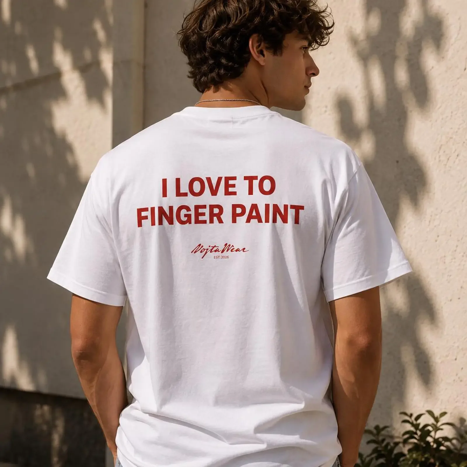 I Love To Finger Paint T Shirt Playful Cotton  vintage Washed homme Comfortable Unisex Stylish Breathable fashion Soft graphic