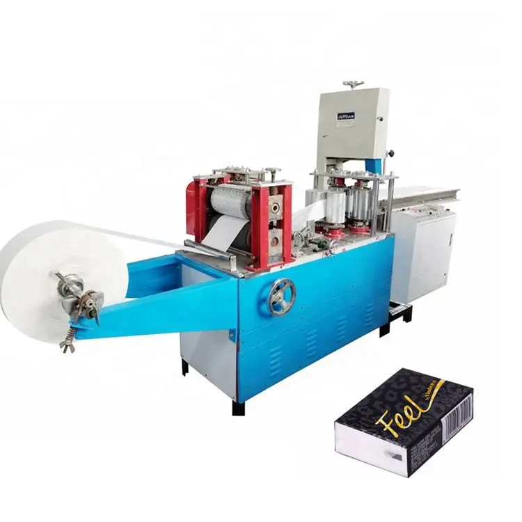 Automatic Folding 240mm Napkin Paper Making Machine with Embossing and Color Printing for Tissue