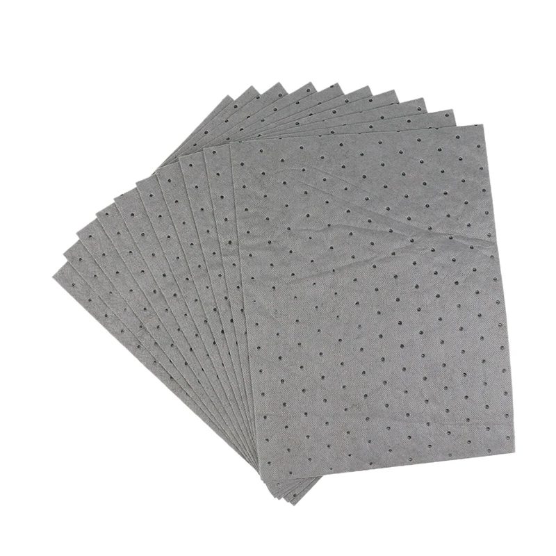 10/30/50Pcs Oil Absorbent Pad Water Absorbent Mat Replacement Oil Maintenance Mat For Garage Home Basement Restaurant Range Hood
