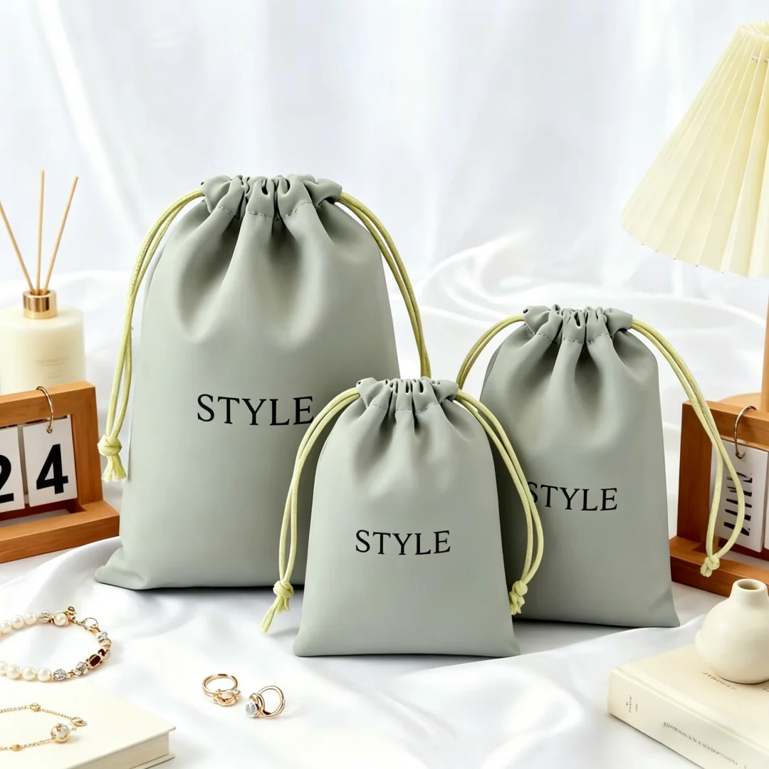

Custom Satin Silk Drawstring Bag with Personalized Logo Wholesale High Quality Cosmetic Makeup Jewelry Wig Gift Pack