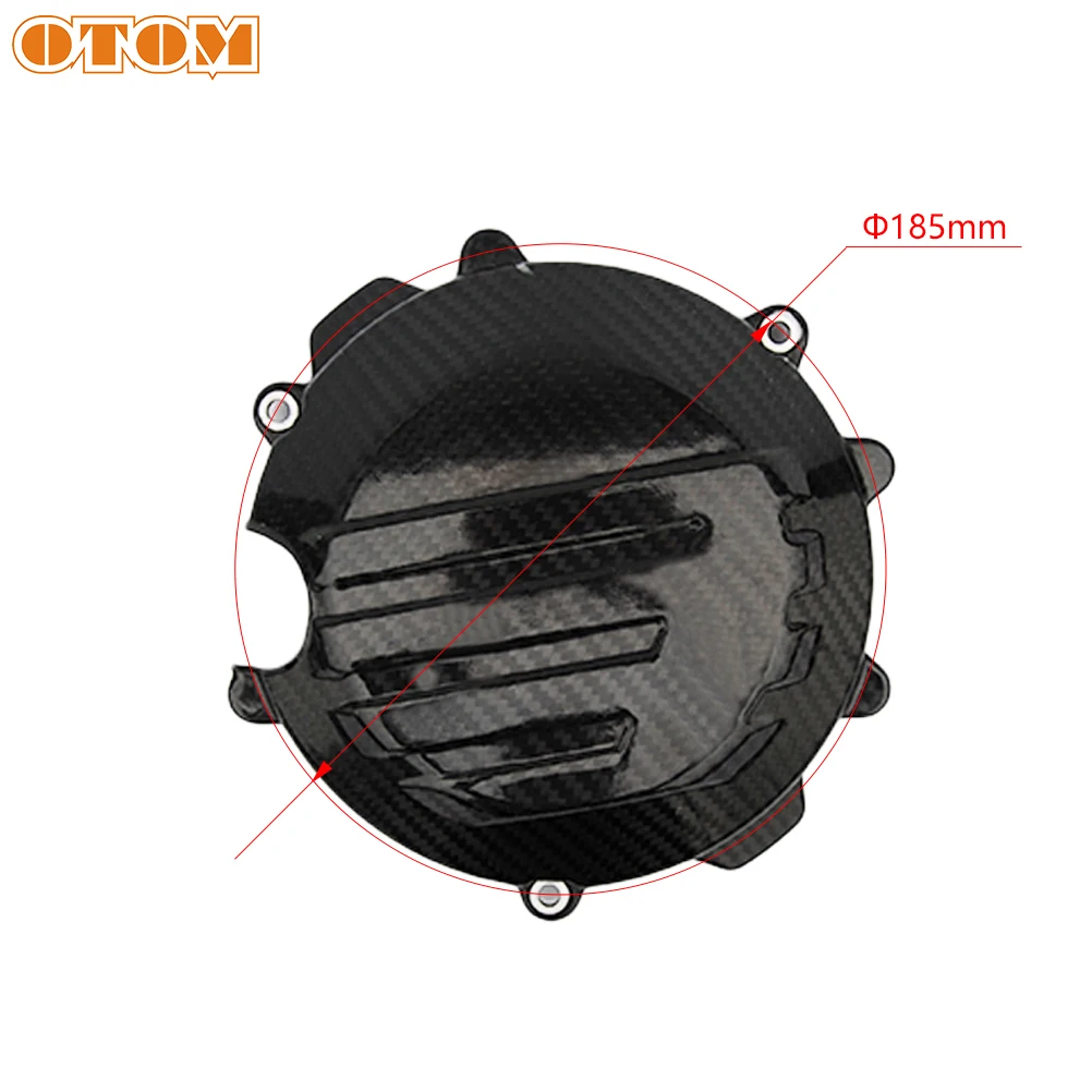 For KTM 2017-2023 Motorcycle Ignition Clutch Cover Carbon Fiber Guard EXC XCW XC 250 300 Magnetic Stator Protector Parts