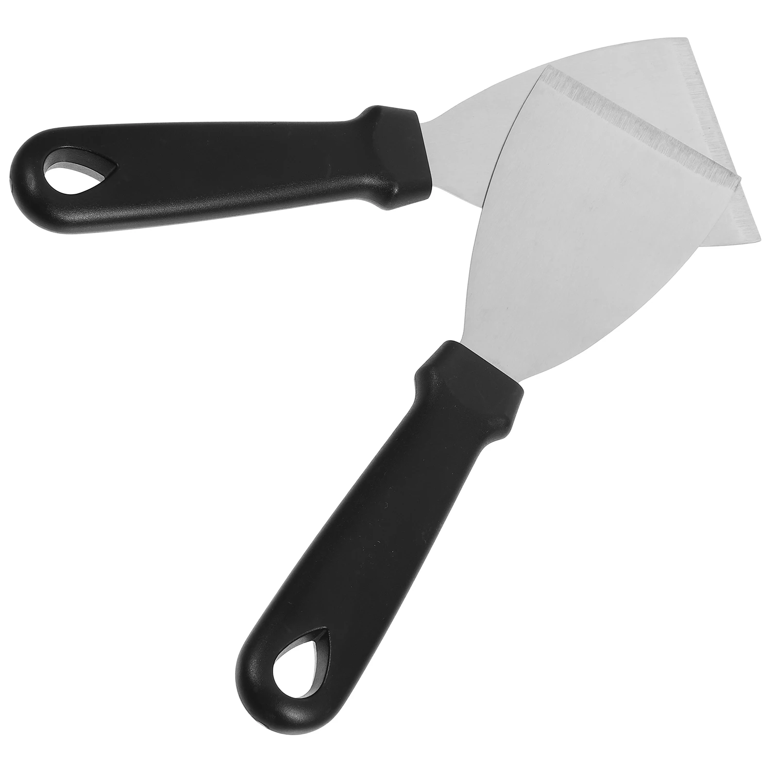 

2pcs Pizza Shovel Stainless Steel PP Handle Kitchen Gadget Cooking Home Restaurant Buffet Barbecue Shop Practical