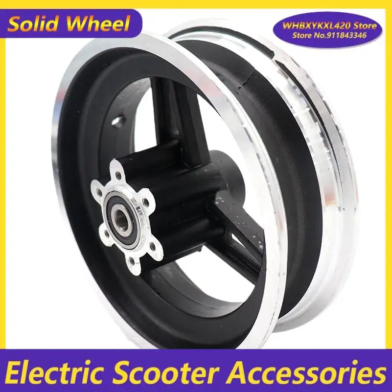 6.5 Inch Rim 10x2.70-6.5 Vacuum Tire Aluminum Alloy Wheel Hub for Electric Scooter 10 Inch Rim 70/65-6.5 Wheel Hub