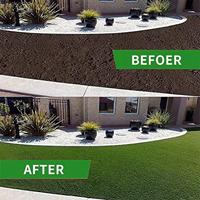 Grass Sheets For Lawn Garden Planting Pad Degradable Grass Growing Mat 10x0.7 Ft For Playground Flower Bed Greenhouse