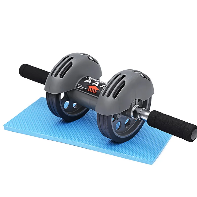 

Automatic rebound abdominal muscle wheel two-wheel abdominal muscle wheel abdominal control roller abdominal muscle silent