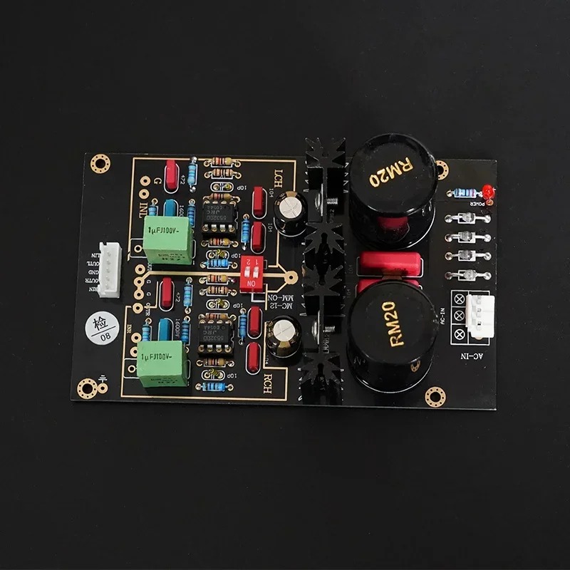 NE5532 LME49720N DUAL Line Vinyl Phonograph Amplifier Board MM MC Phonograph Amplifier Board Sound Is Exquisite Diy Audio Amp