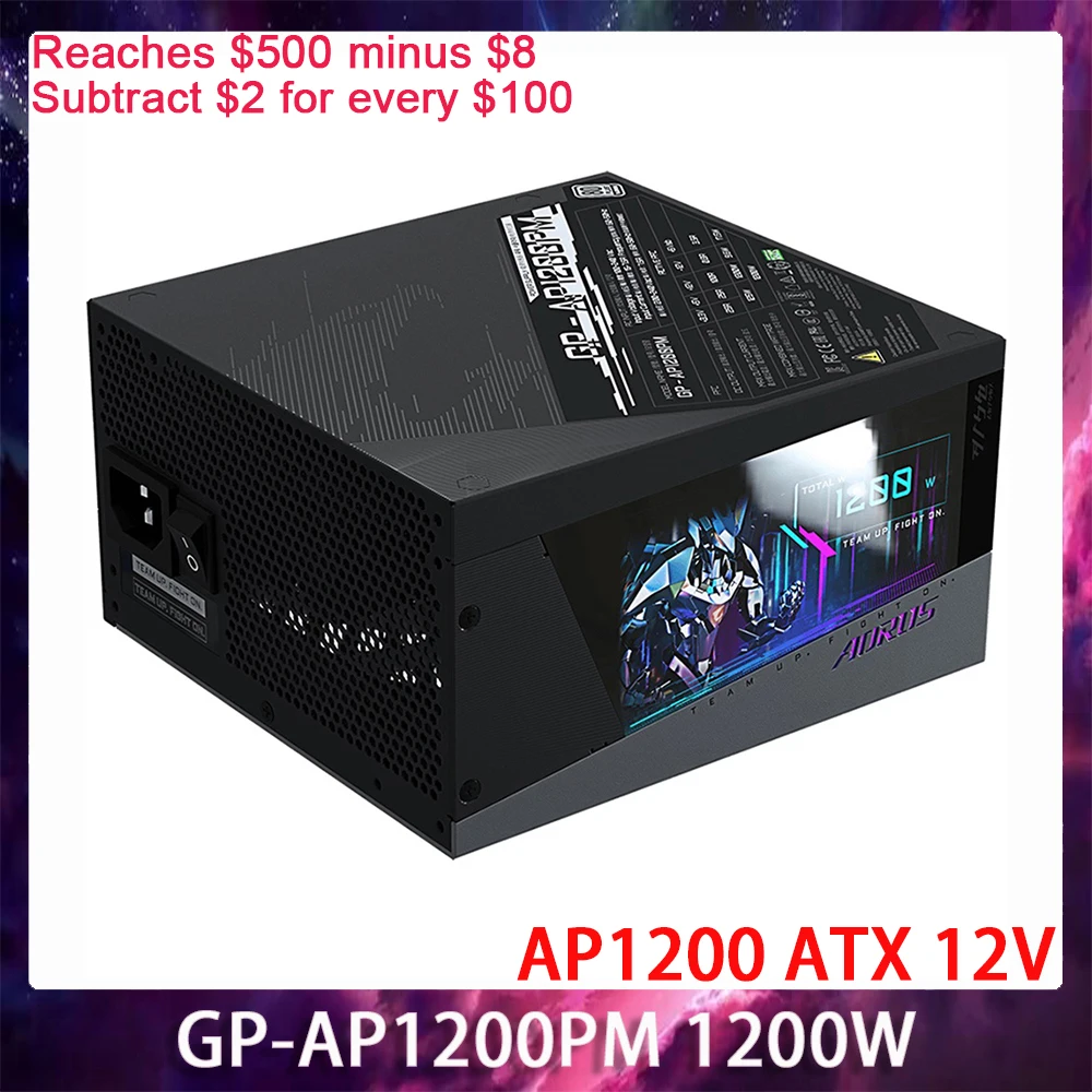 GP-AP1200PM 1200W Per alimentatore Gigabyte AP1200 ATX 12V