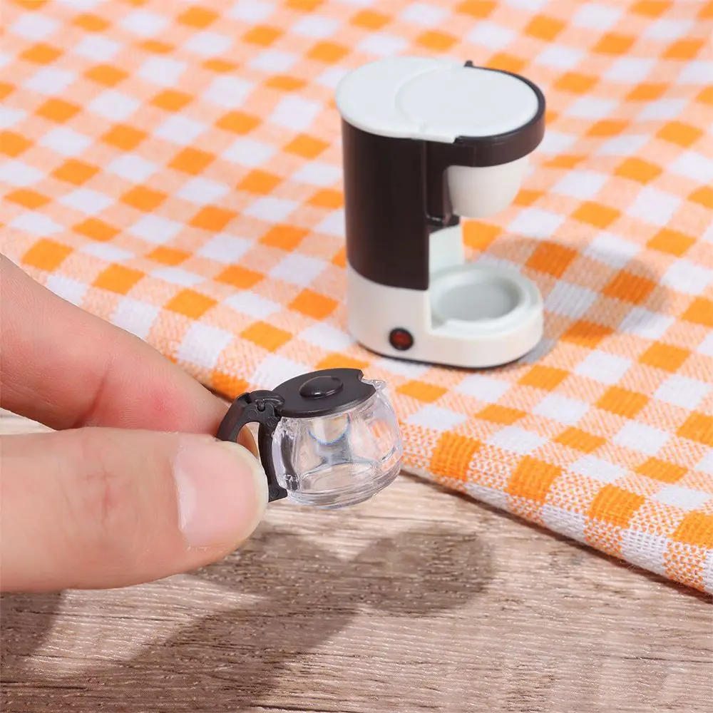 

Gift Display Coffee Cup Kitchen Furniture 1:12 Dollhouse Coffee Maker Coffee Pot House Miniature Accessories