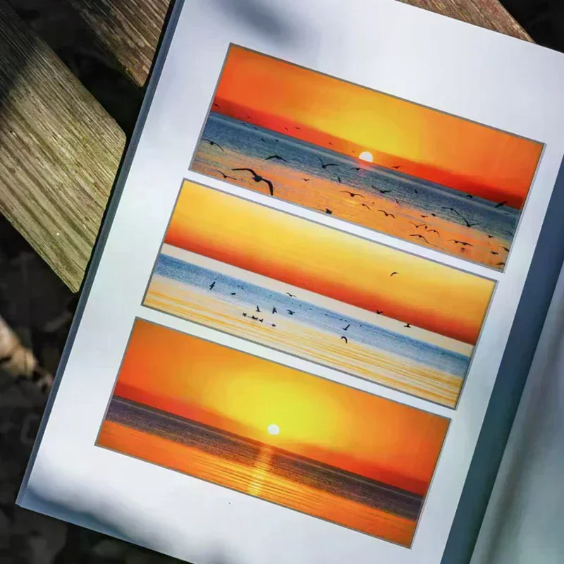 

Blue Sea Film Bookmarks - Book Accessories for Students Teachers Office Stationery School Supplies