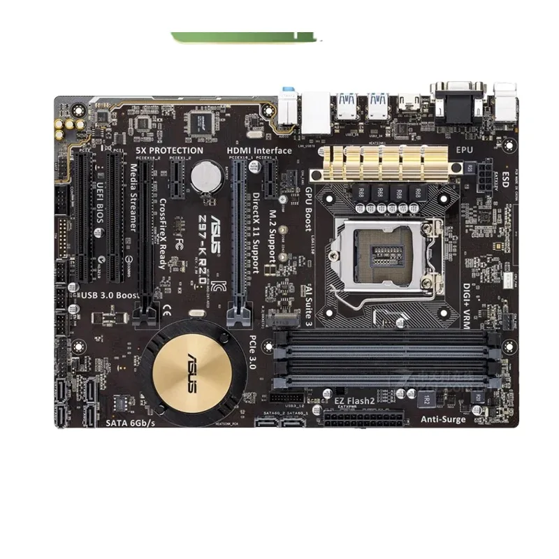 

100% Test Original Z97-K R2.0 LGA 1150 DDR3 Z97 SATA3 USB3.0