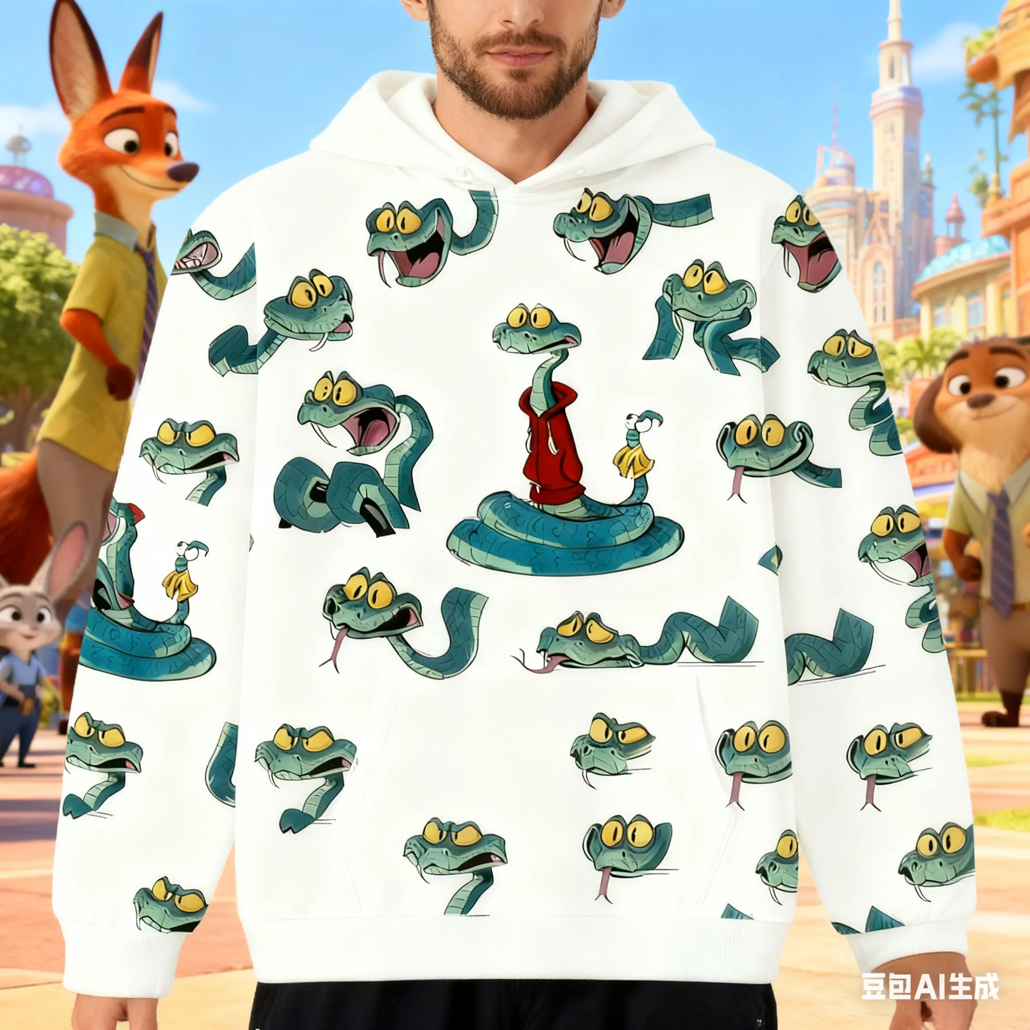 Men's Hooded Sweats…