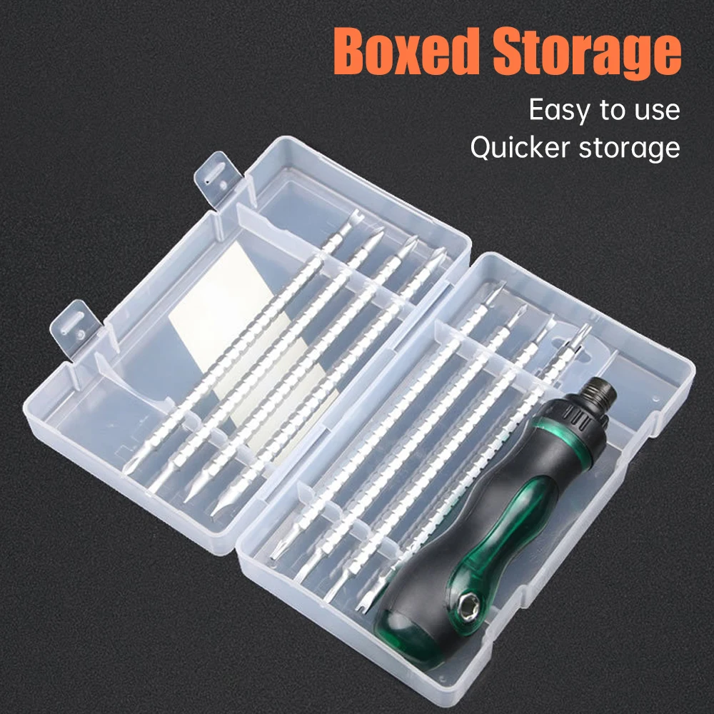 Ratchet Screwdriver Set High Quality Multifunctional Adjustable Inner Cross Shaped Triangular Plum Blossom Shaped Screwdriver