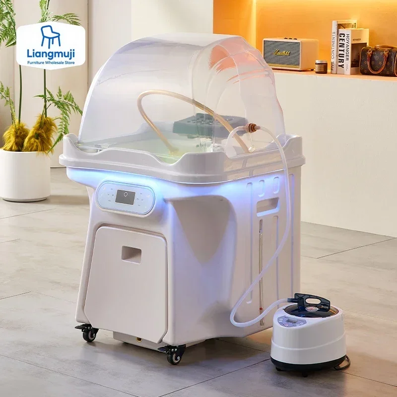 

Head Spa Bed Shampoo Chair Wash Hair Salon Furniture Backwash Portable Hairdressers Spa Sinksupplies for Professionals