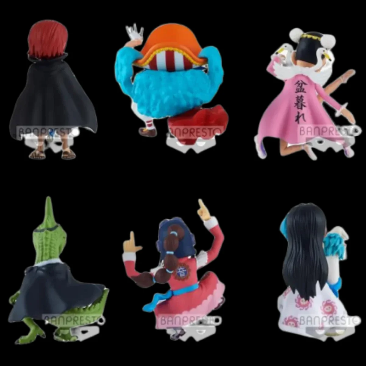 バンダイオリジナルワンピース WCF WT100 VOL5 シャンクスバギーアニメアクションフィギュア趣味子供コレクタブルモデルギフト