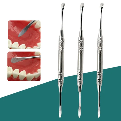 Herramienta separadora de ascensor periosteal de implante Dental de doble extremo para retracción y separación de uso de implantación quirúrgica de Autoclave