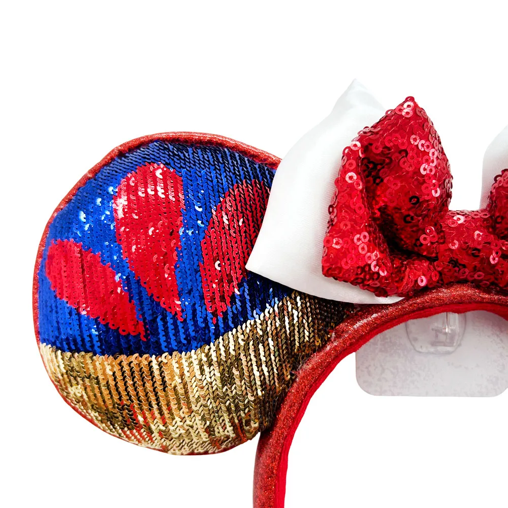 Disney Mickey Minnie Mouse Ears Headband Holiday Party Cosplay Hairband EARS COSTUME Headband Plush Adult/Kids Headband Gift