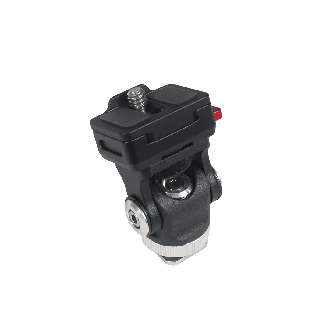 Einstellbarer Schnellverschluss-Kugelkopf Kalt schuh halterung Monitor halterung Blitz halterung Blitzschuh adapter DSLR-Kameras Käfigs tabilisator – Detail 26