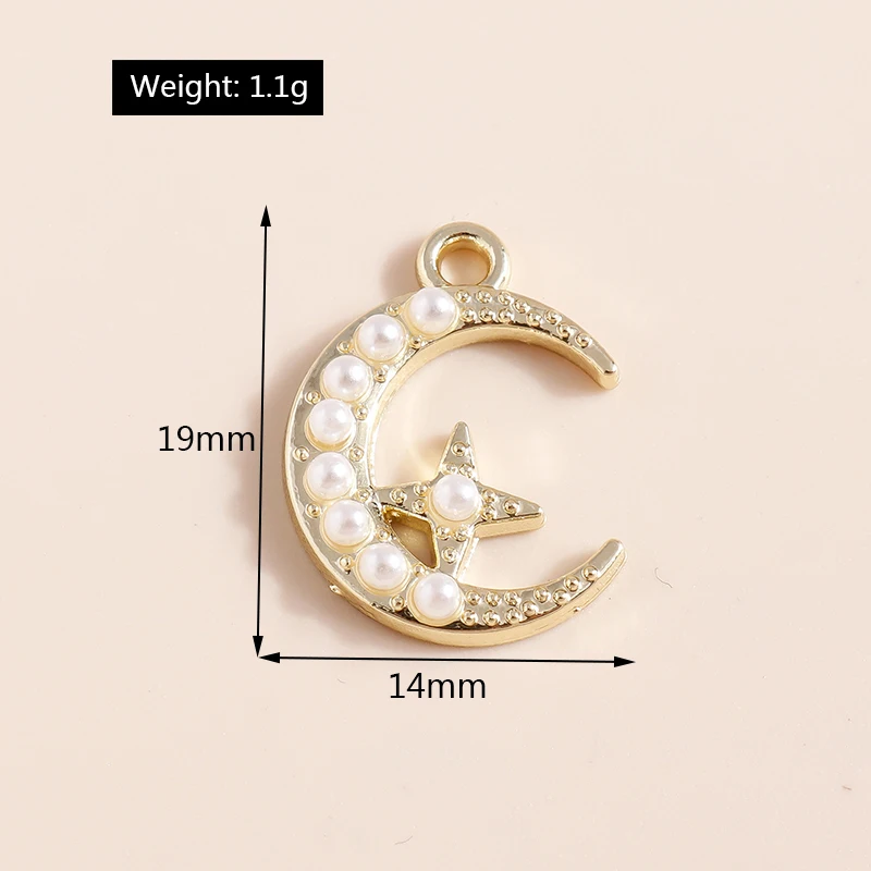 5 Stück exquisite Perlen-Bowknot-Charms-Anhänger-Verbinder für Armbänder, Halsketten, handgefertigt, DIY-Schmuckherstellung, Zubehör-Versorgung – Detail 21