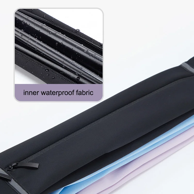 Unisex Running Belt Waist Bag Women Men Sport Fanny Pack Can Hold  Water Bottle 550ml Phone Pouch Jogging Gym Bags Hydration Run