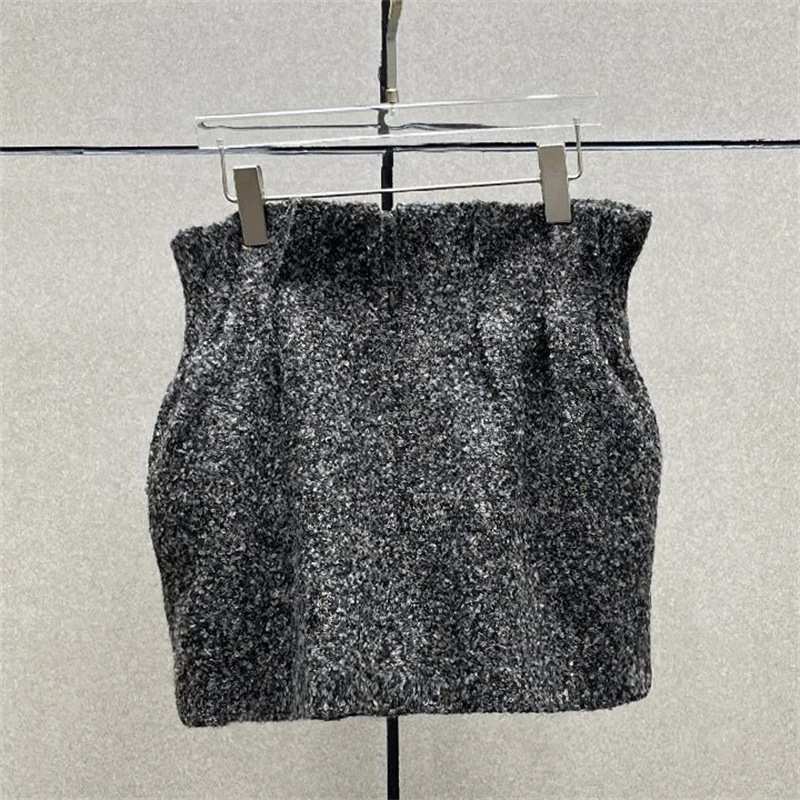 Women's skirt 2026 Winter New 3D Flower Decorative Short Skirt Asymmetric slim fit short skirt casual women's half skirt y2k