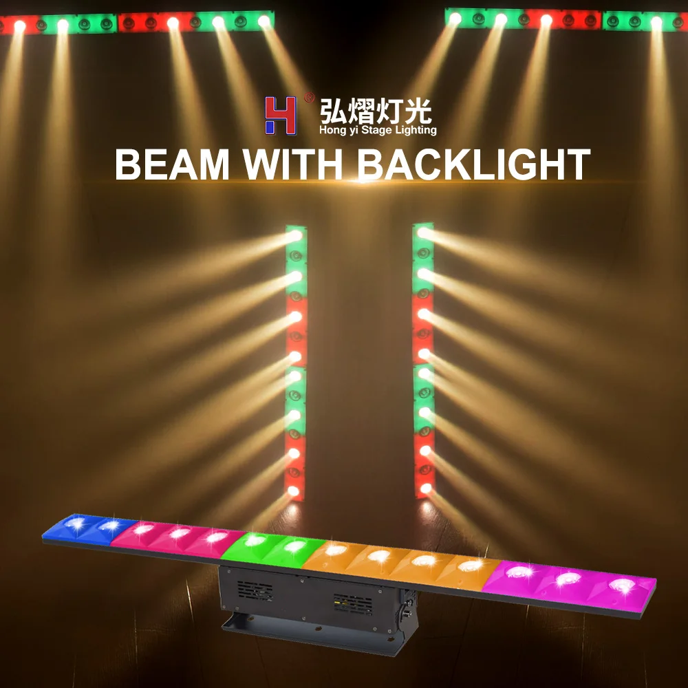 

LED Bar Wall Washer Light 14x3W Pixel Strobe Stage Lighting DMX Control Linear Fixture Soundlight For DJ Disco Party Show