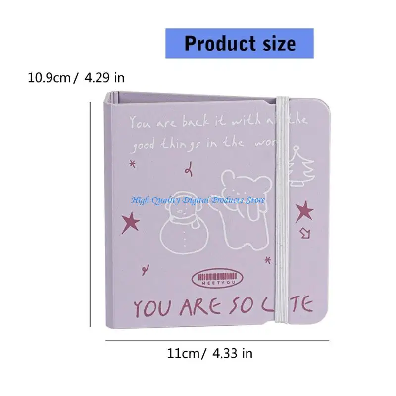 U2JE 40 Pocket Photo Abrum 3inch Photo Card for 3inch Picture Photocard