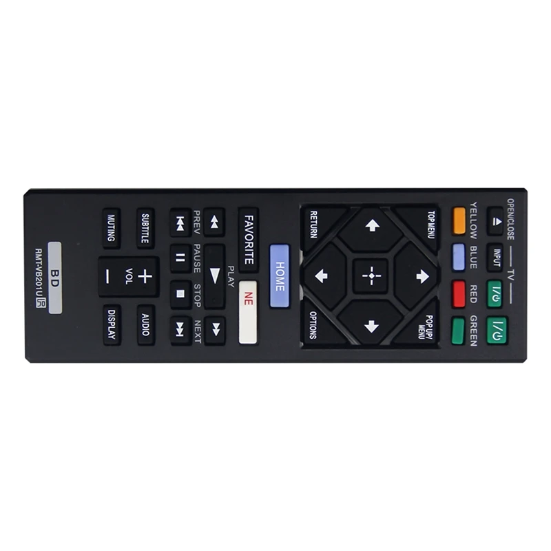 RMT-VB201U Remote Control For Sony Blu-Ray BD Disc DVD Player UBP-X700 BD-BX370 BDP-S1700 BDP-S3700 BDP-S6700 BDP-3700, Durable