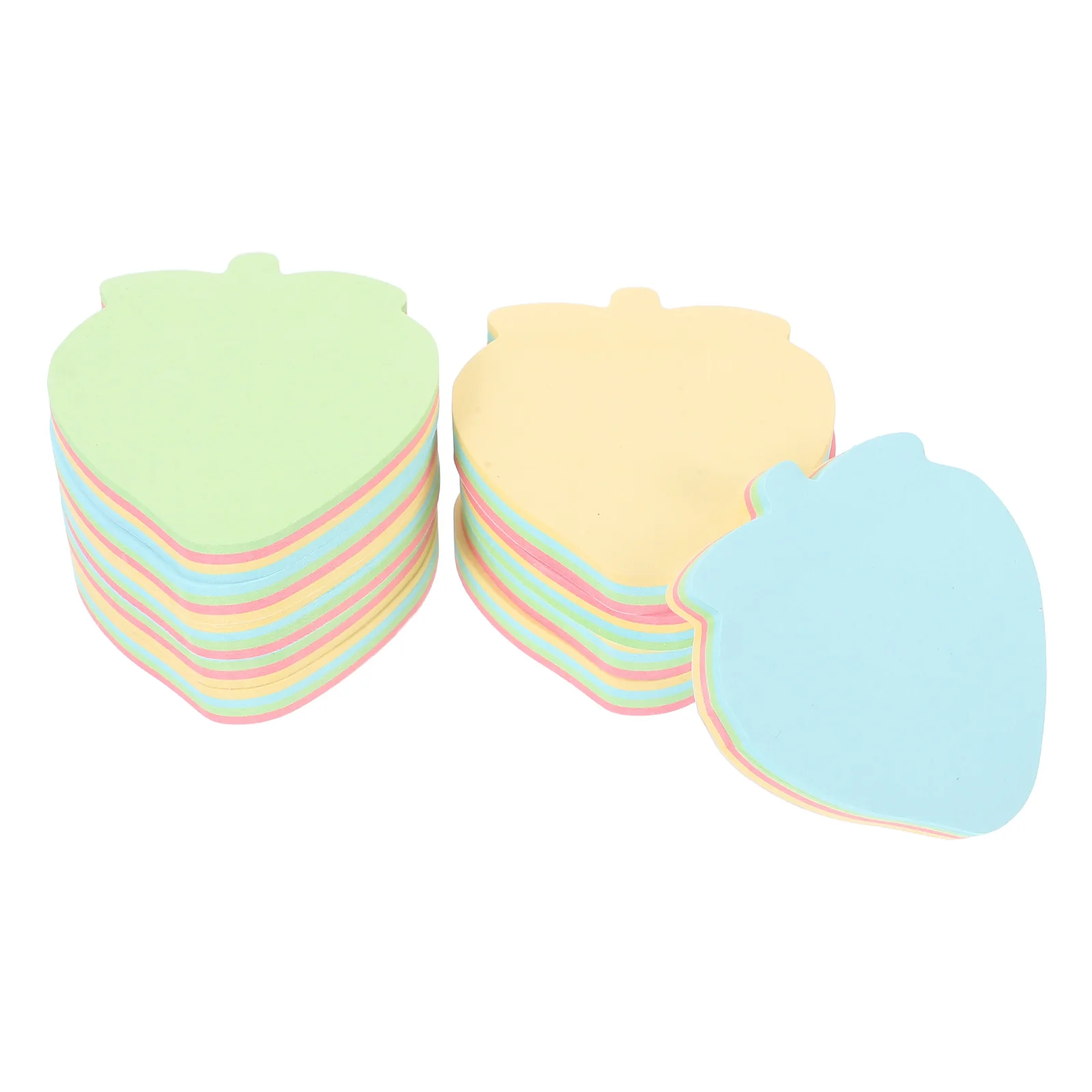 

10Pcs Tearable Self-Stick Memo Pads Office Note Paper for Writing Reminder Marking Recording School Desk Self-Stick Notes