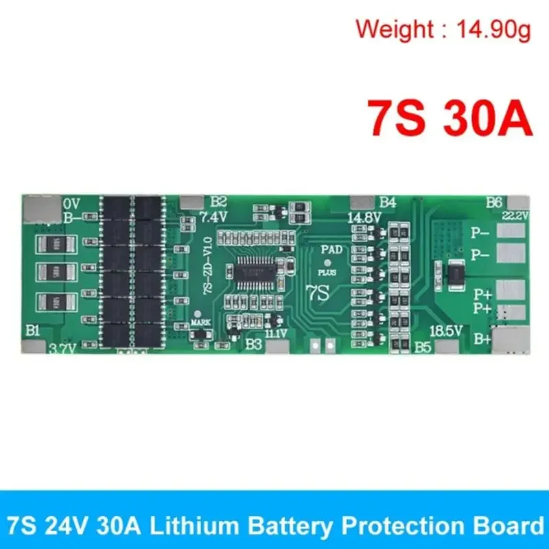 【Yy】1Pc Bms 7S 24V …