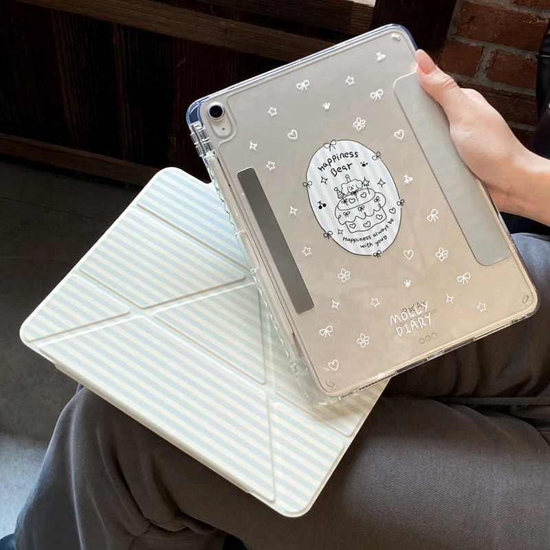【Simple Party】Magnetic Detachable Cover for iPad 10th 11th 2026,Air11,2025 Pro11 Pro13,Mini7,With Pencil Slot for Apple Pencil