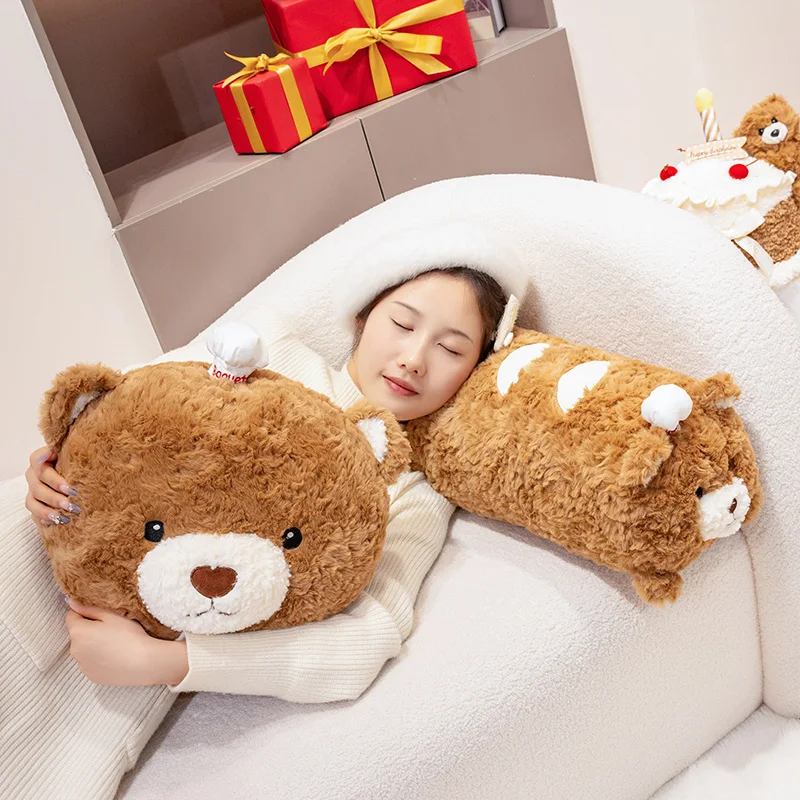 

Funny Bear Hug Pillow Gift for All Soft Plush Non-Slip Bottom Machine Washable Couch Bed Seat Cushion Home Decor
