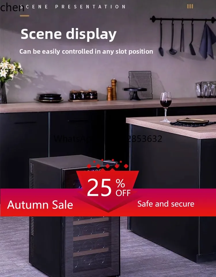 

red wine cabinet constant temperature wine household small tea cabinet refrigerated cabinet storage