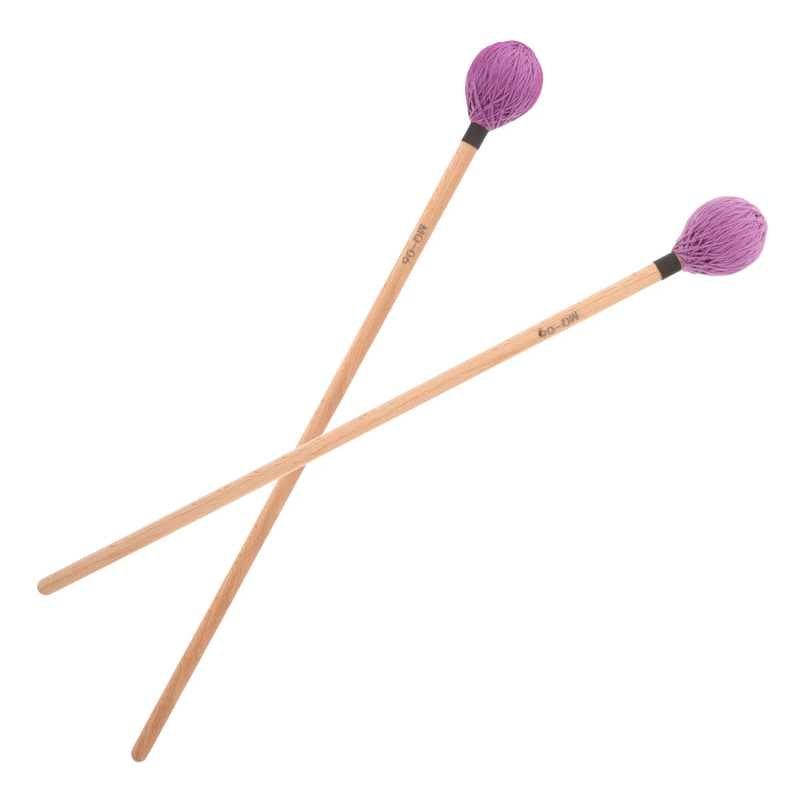 

Wooden Xylophone Mallets Drumsticks Yarn Covered Marimba Sticks Percussion Instruments Tongue Drum Hammer Practical Professional